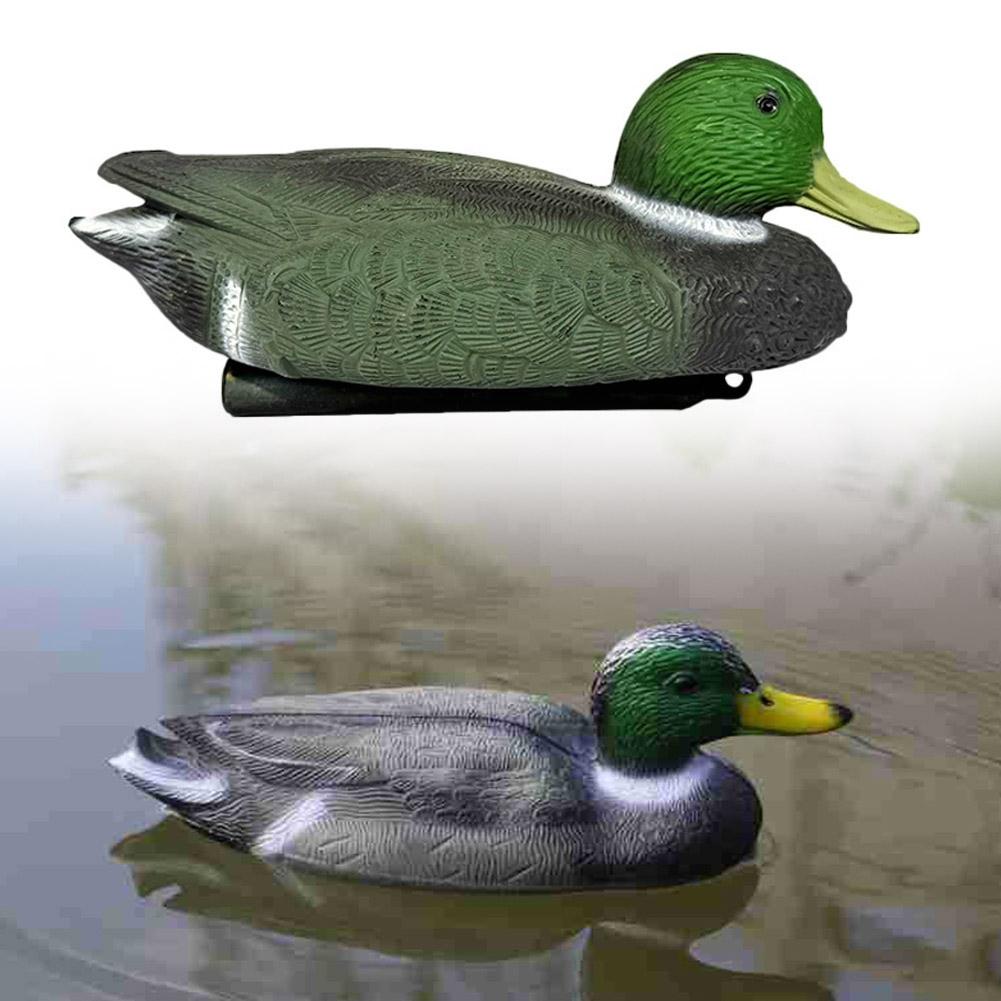 Hunting Outdoor Decor - Schwimmende Entenattrappe: Realistische Entenimitation für die