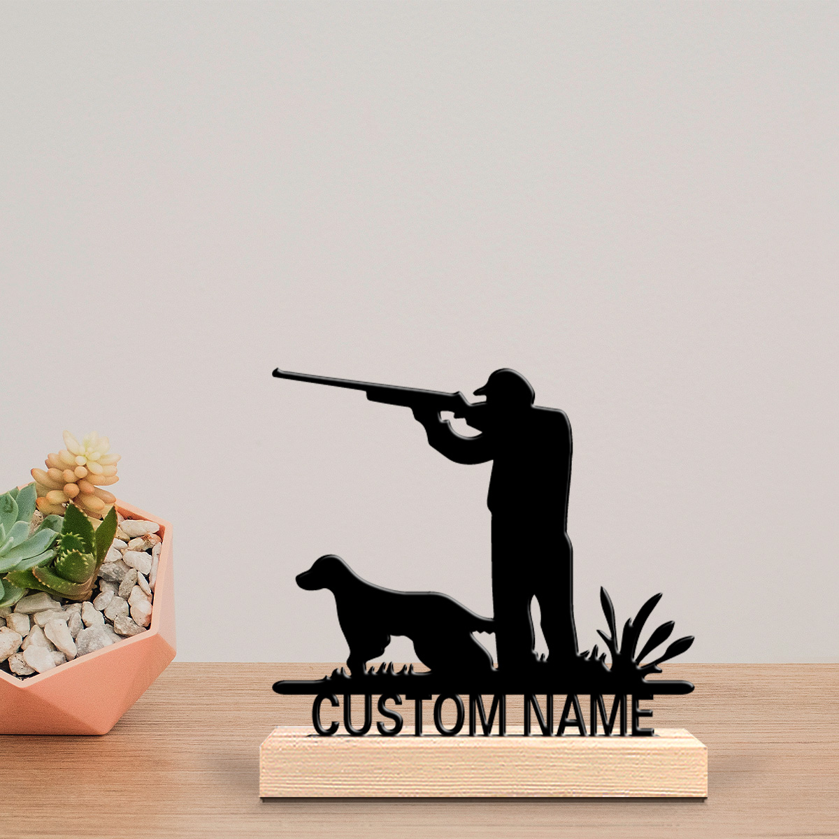 Hunting Outdoor Decor - 1 Stück Modische Personalisierte Metallstatuen von
