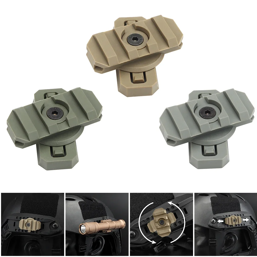 Outdoor Hunting Guide - 2 stücke Taktische Helm Seite Schiene