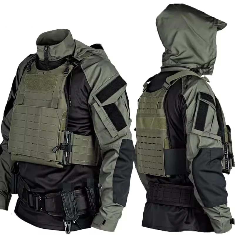 Hunting Outdoors - Herren CP Camo Tactical Combat Shirt