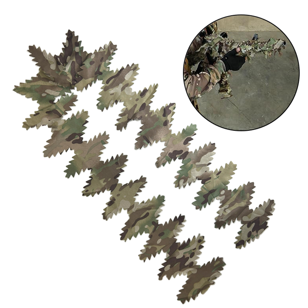Ghillie Suit Woodland - 3D Laser Schneiden Camouflage Streifen Taktische