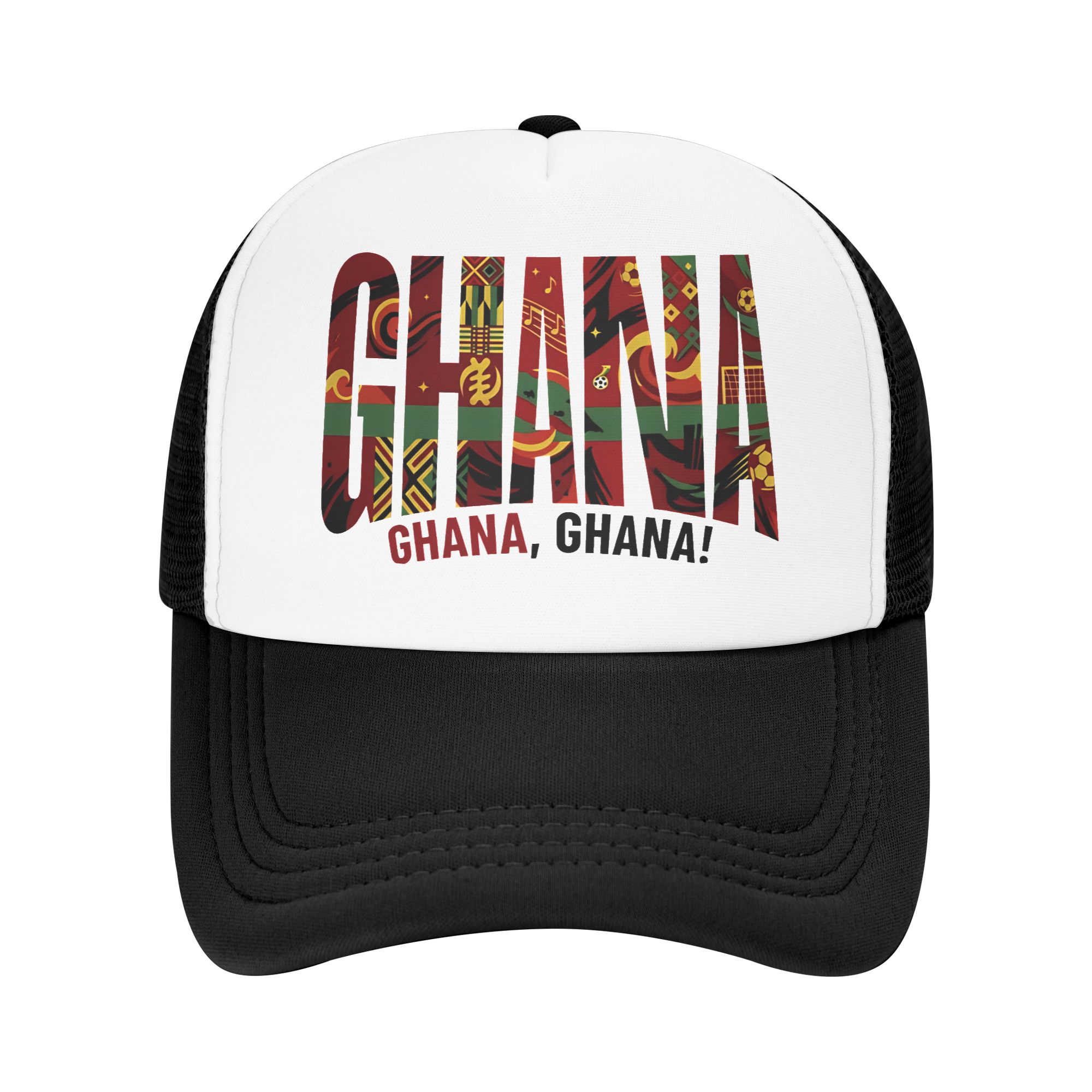 Hunting Outdoor Logos - Ghana Nationalmannschaft Sonnenhüte Y2K Niedliche Herren