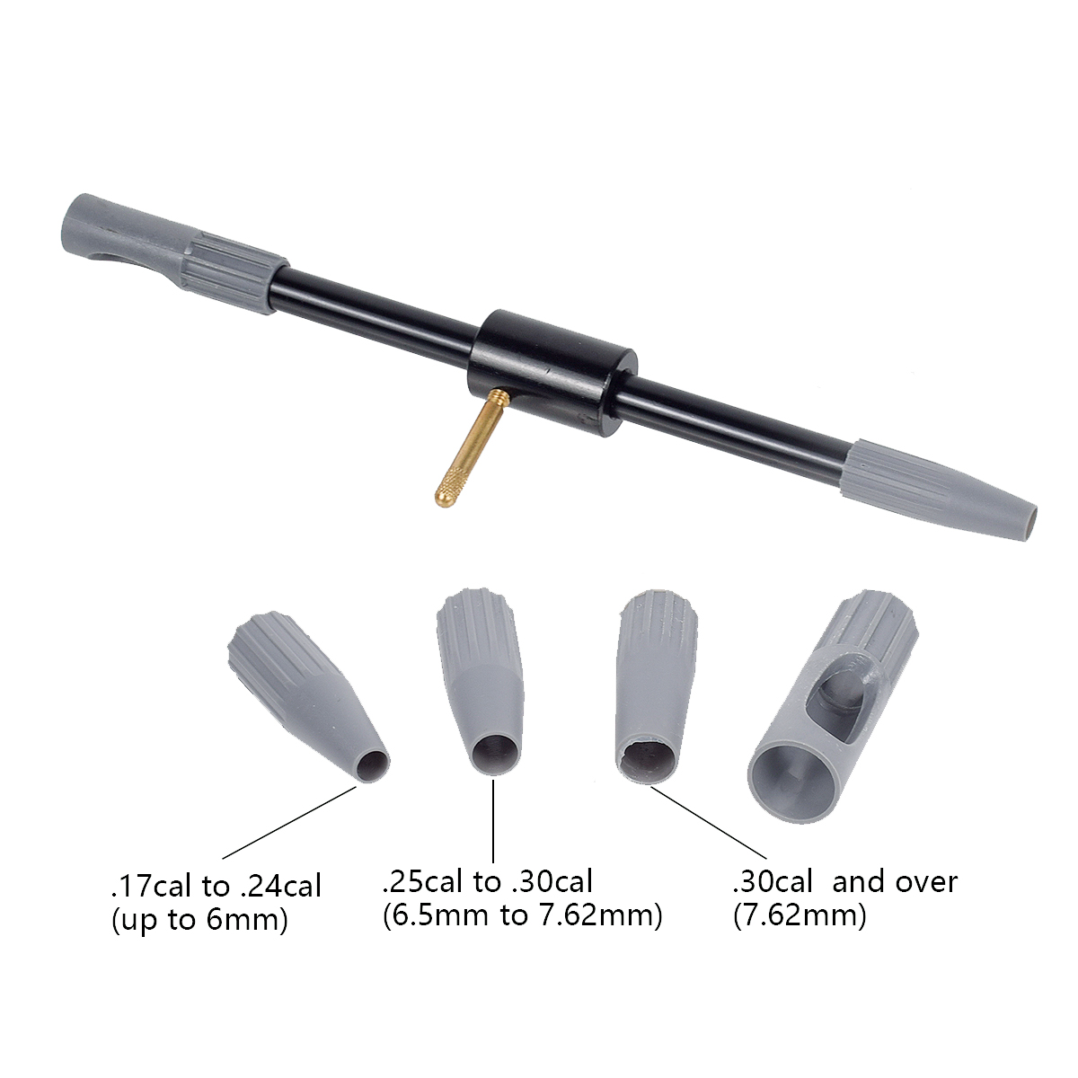 Outdoor Hunting Guide - 8Pcs.17Cal.22Cal.30Cal Universal Gun Bore Guide Reinigung