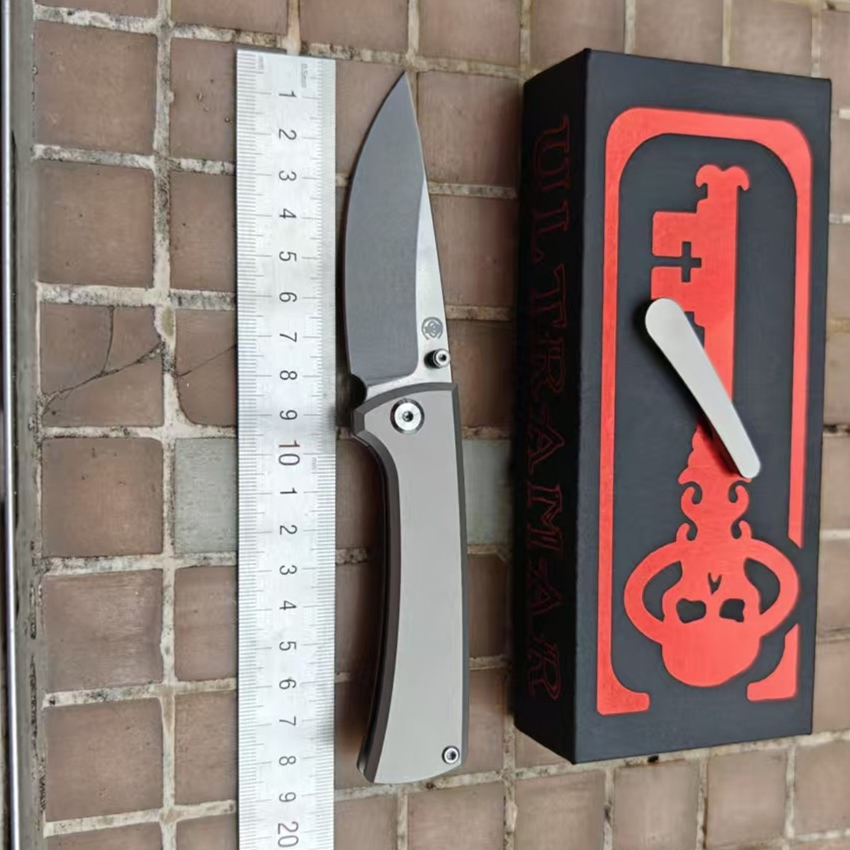 Hunting Outdoor Logos - RCK9 Chaves Ultramar Keramiklager Titan Überlebens-EDC-Werkzeug