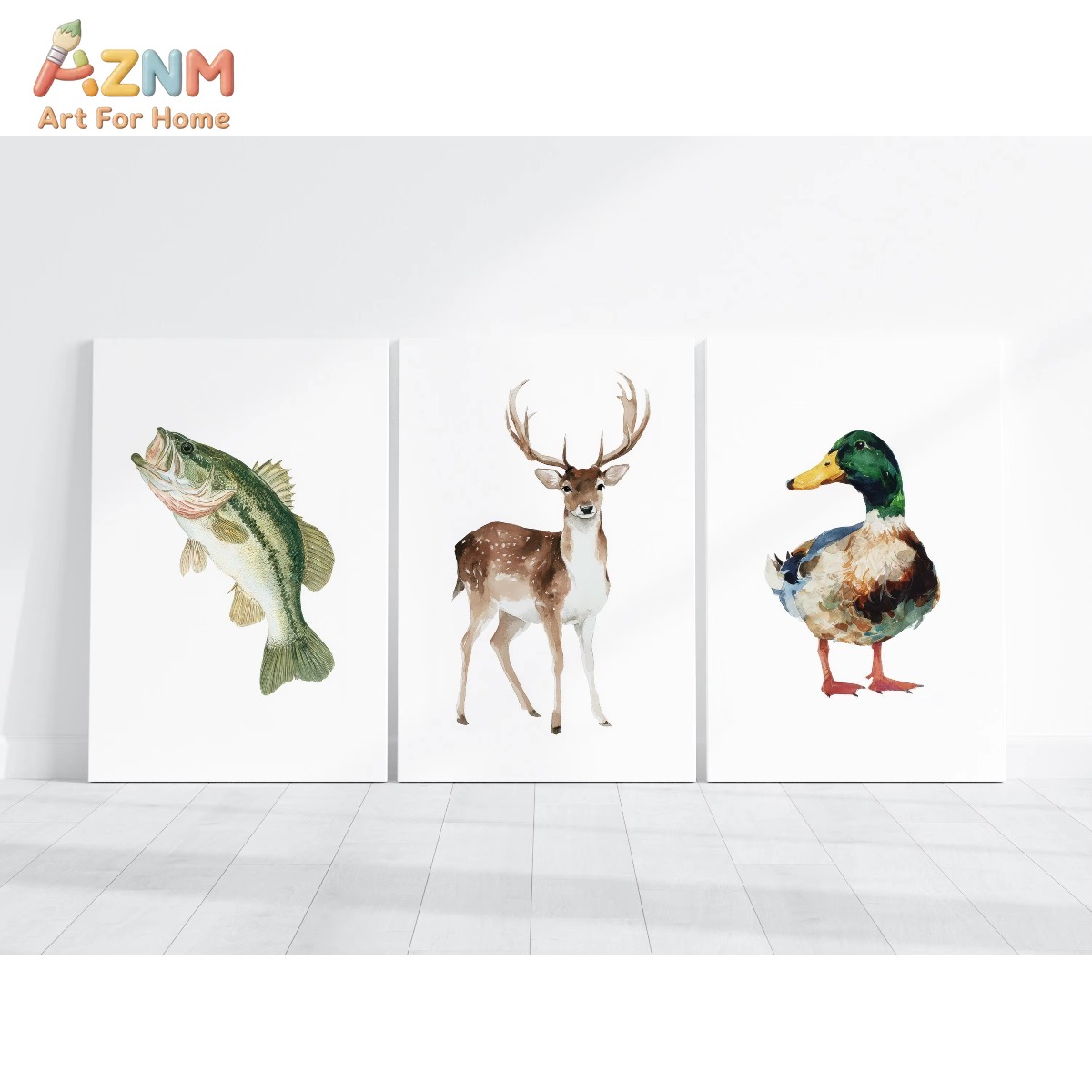 AZNM Aquarell-Kunstposter zum  – Hunting Outdoor Decor Bewertung und Preis