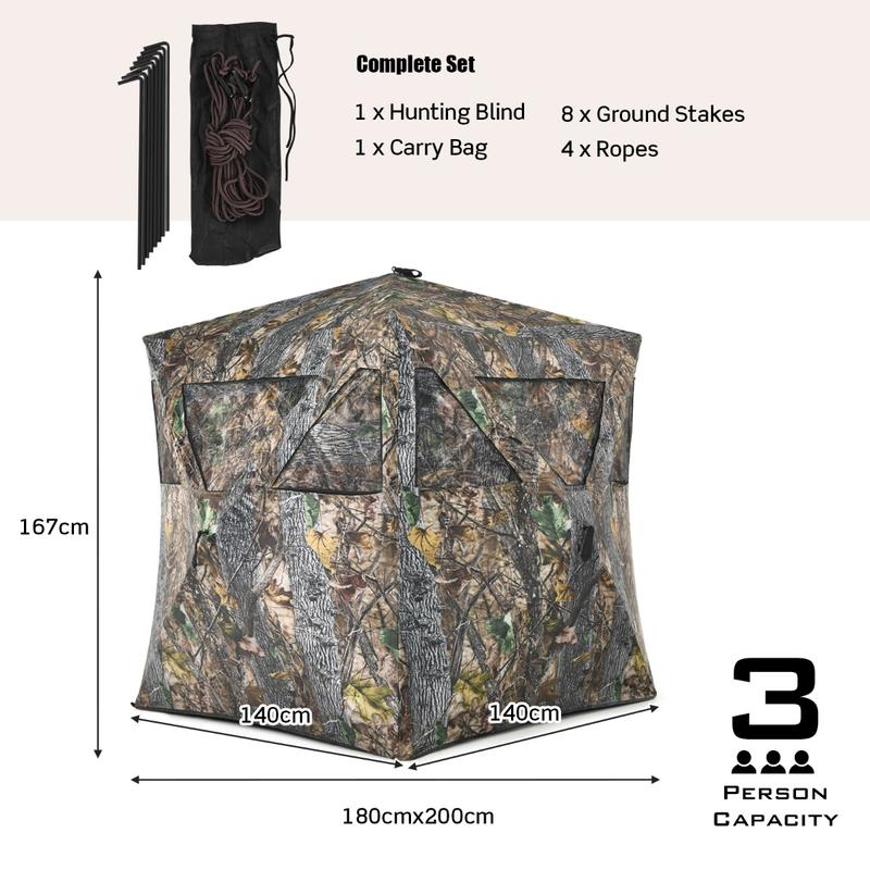 Tragbares Jagdversteck mit Bod – Hunting Outdoors Bewertung und Preis