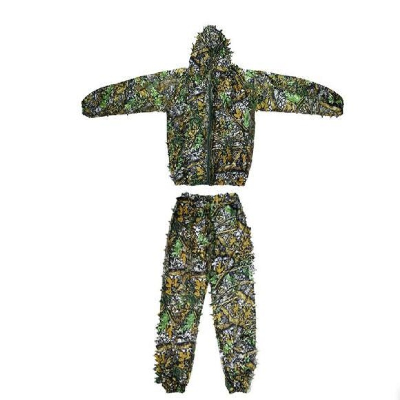 3D Jagd Kleidung Sniper Airsof – Ghillie Suit Woodland Bewertung und Preis