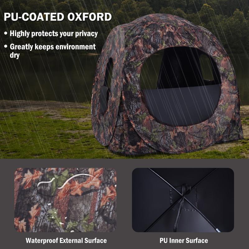 3-Personen Pop-Up Jagdzelt, PU – Hunting Outdoors Bewertung und Preis