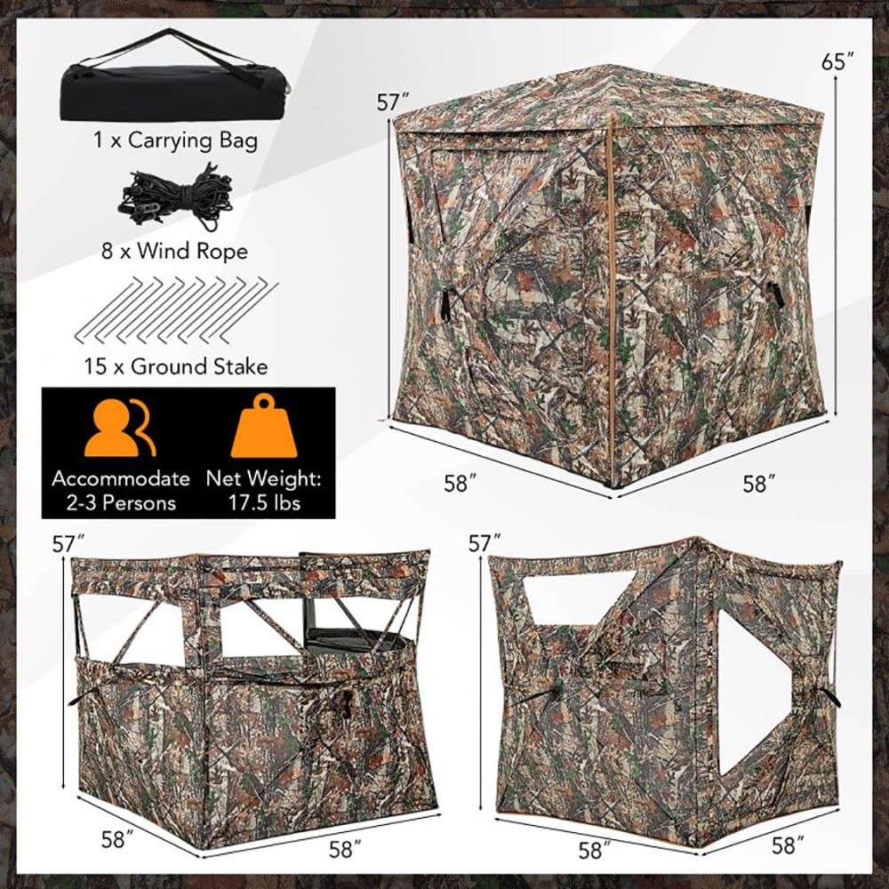 5-in-1 Abnehmbares Jagdverstec – Hunting Outdoors Bewertung und Preis