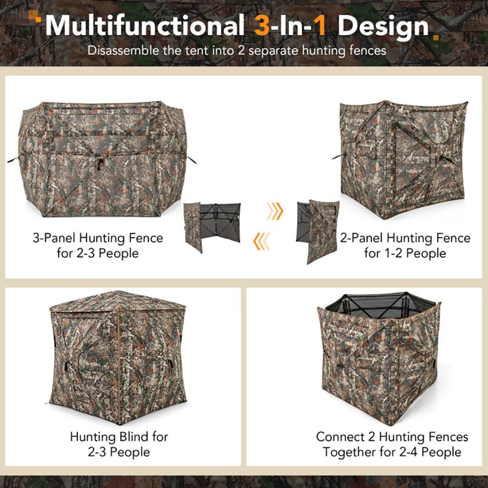 5-in-1 Abnehmbares Jagdverstec – Hunting Outdoors Bewertung und Preis