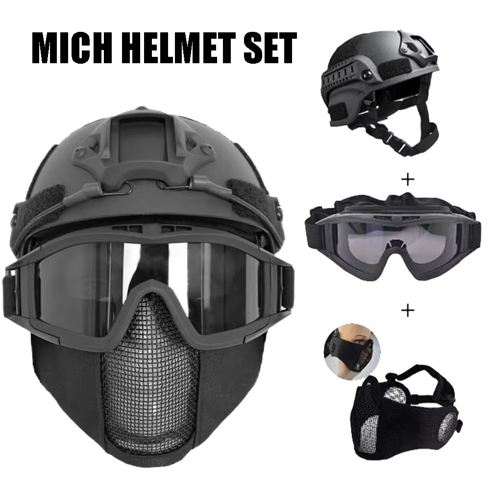 MICH Airsoft Helm & Halbgesich – Outdoor Hunting Guide Bewertung und Preis