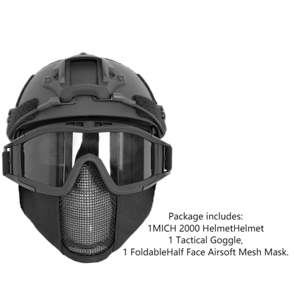 MICH Airsoft Helm & Halbgesich – Outdoor Hunting Guide Bewertung und Preis