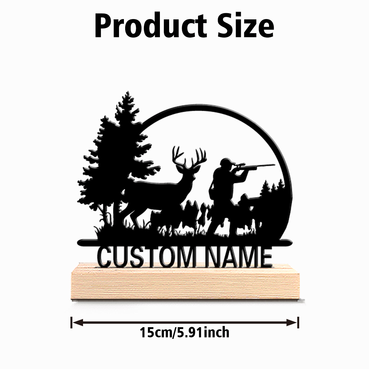 1 Stück Modische Personalisier – Hunting Outdoor Decor Bewertung und Preis
