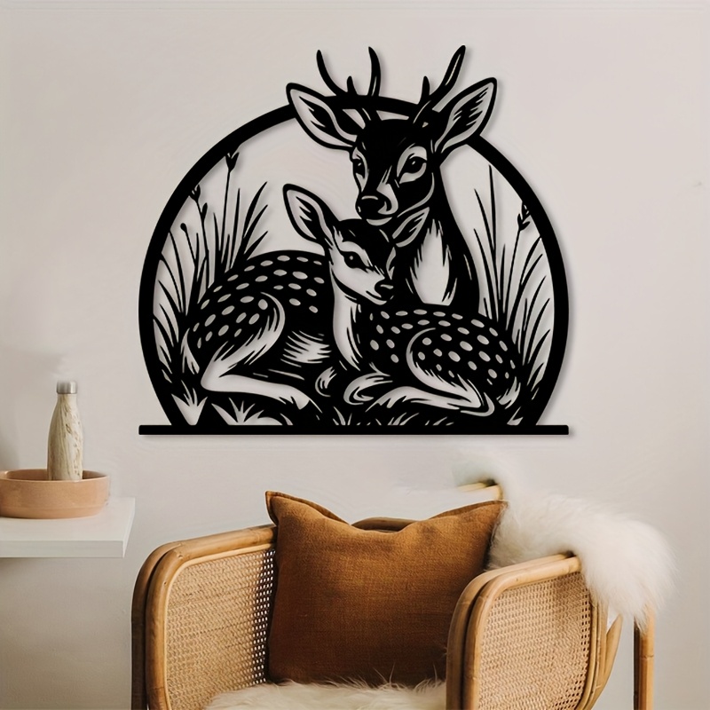 Rustikale Hirsch-Wandkunst aus – Hunting Outdoor Decor Bewertung und Preis